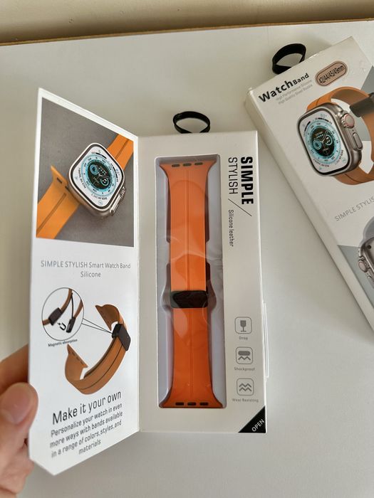 Ремешок для часов Apple Watch 38, 40, 41, 42, 44, 45, 49 mm.