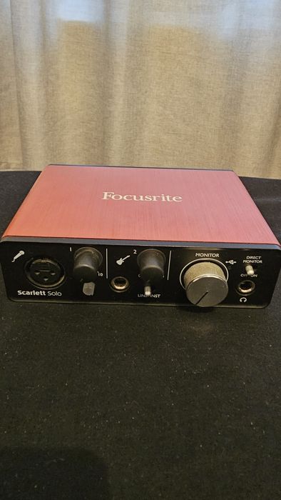 Interfata audio Focusrite 2nd gen Solo