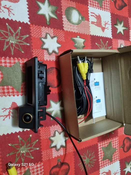 Задна камера с дръжка за vw