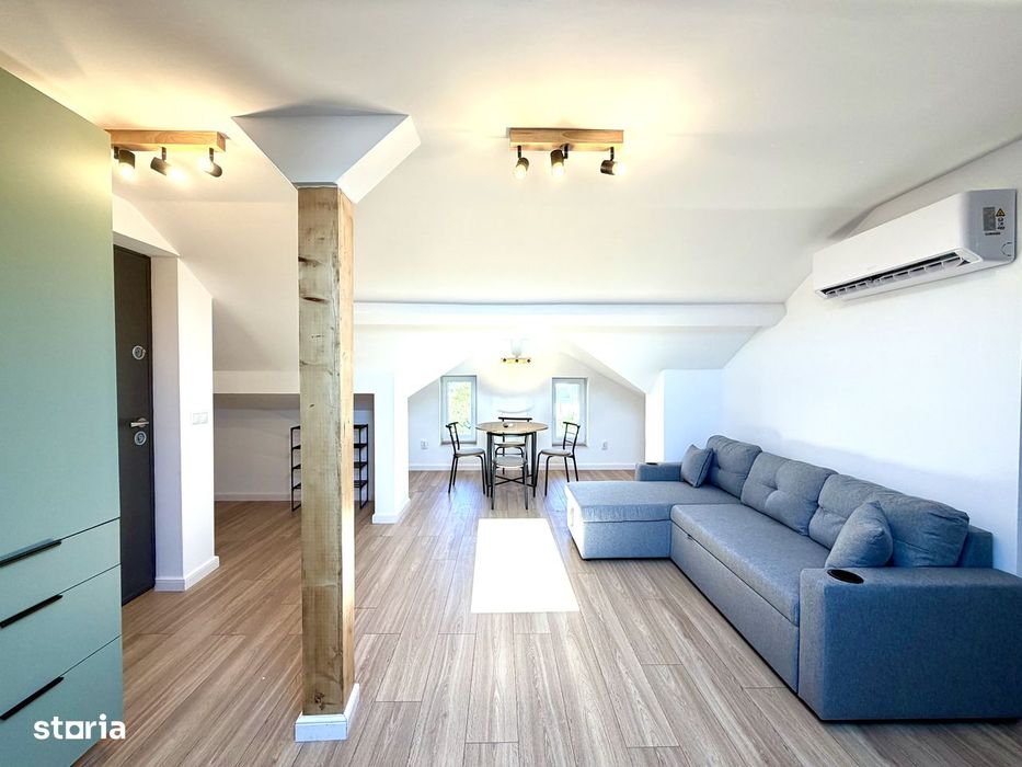 Apartament 50 mp etaj 3 finisat, mobilat, utilat deasupra Tribunalului