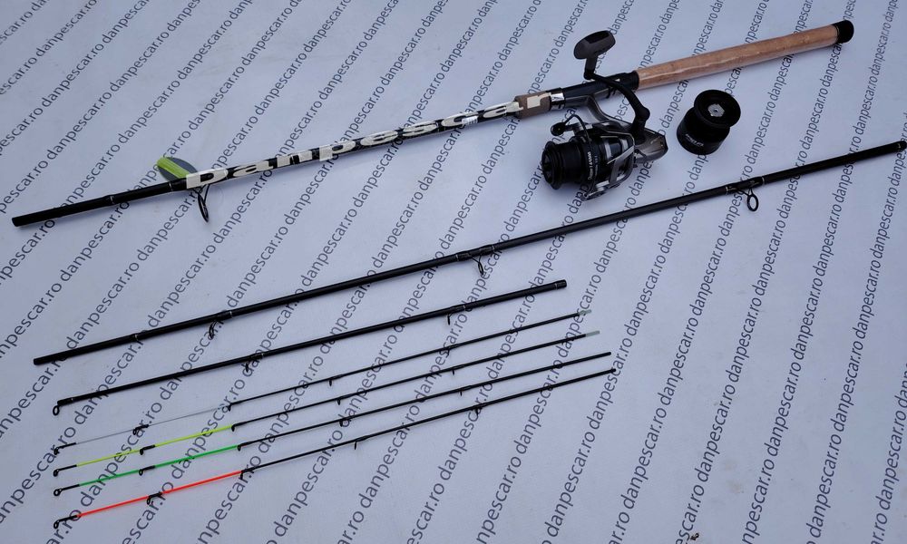 SET Feeder LANSETA TFD1 3m 60-200gr 4Varfuri + MULINETA PROFL LA5000