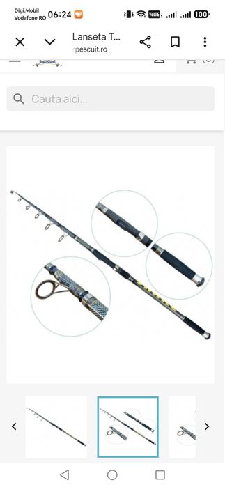 4 Lansete crap 3,9m  Baracuda Snacks