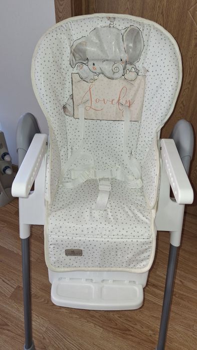 Стол за хранене Lorelli CRYSPI Grey Elephant