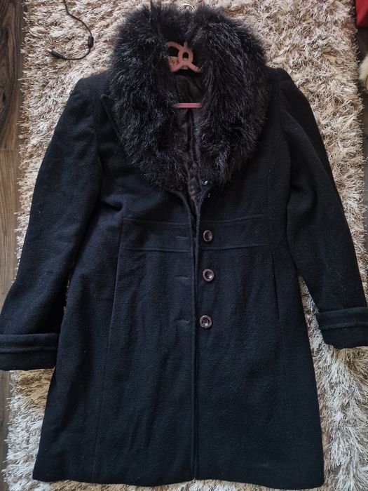 Palton gros de iarna lână