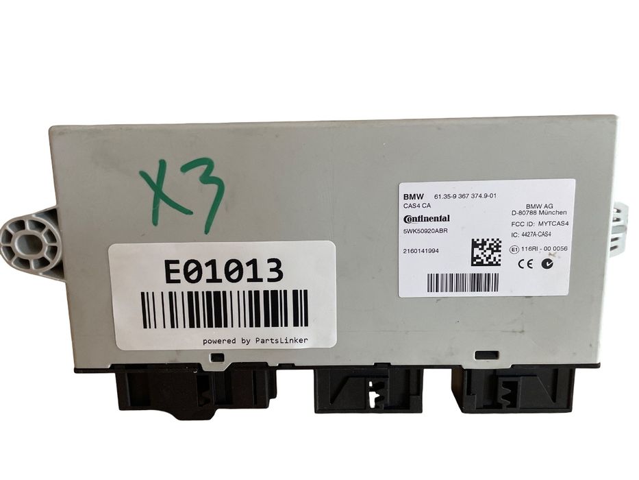 Modul de confort BMW X3 II F25 2010 - 2017 5wk50920ABR