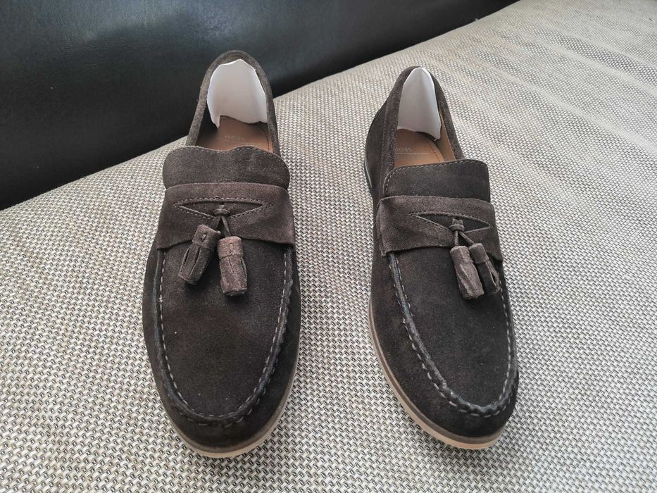 Мъжки велурени обувки Moss London