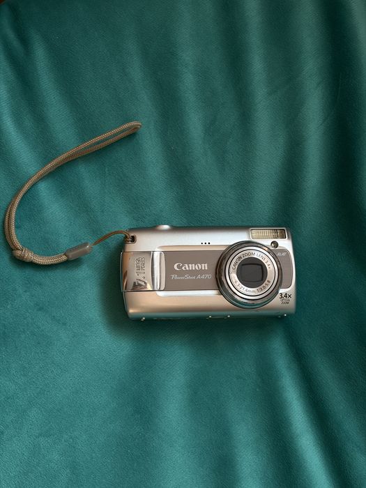 Canon Powershot A470 винтажный цифровой фотоаппарат