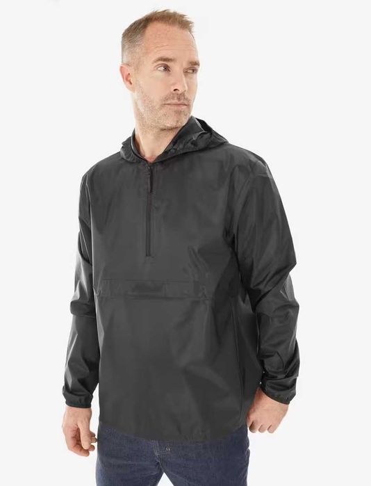 Pelerina QUECHUA Geacă impermeabilă de drumeție anti-vânt Raincut XL