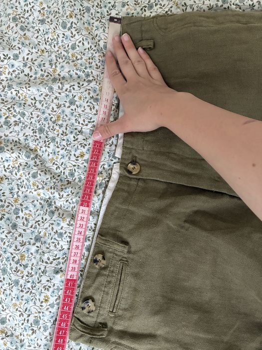 Pantaloni scurti din in