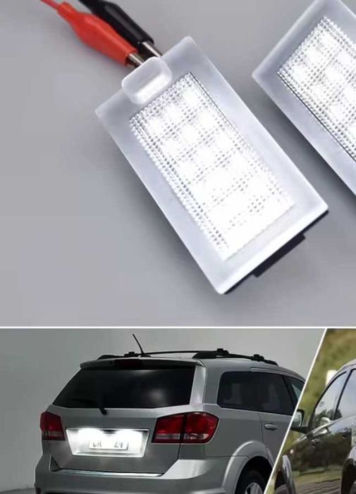 ЛЕД плафони за задния регистрационен номер за Dodge Journey JC CUV подсветка светлини LED табела Додж