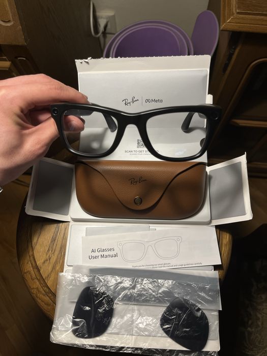 Умные очки Rayban meta Gen 2 wayfarer