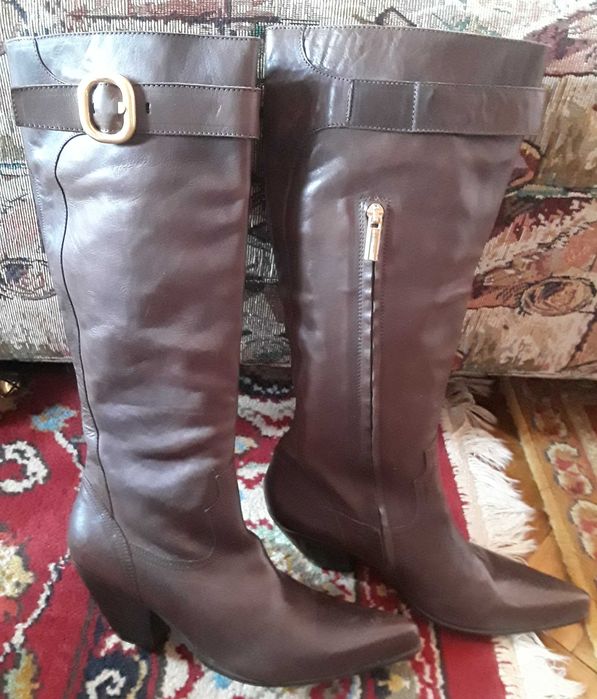 Cizme piele damă