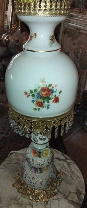 Порцеланова нощна лампа - CAPODIMONTE