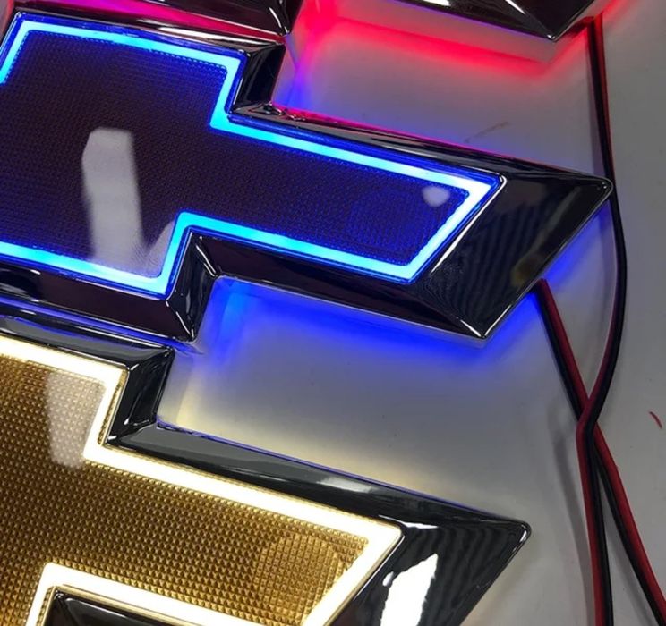 Эмблема Chevrolet LED Damas Matiz ёнадиган 17.5см