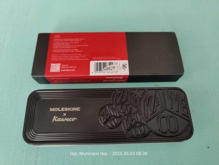 Set Stilou si Pix - Moleskine x Kaweco Blue-Red(Super Ofertă).,