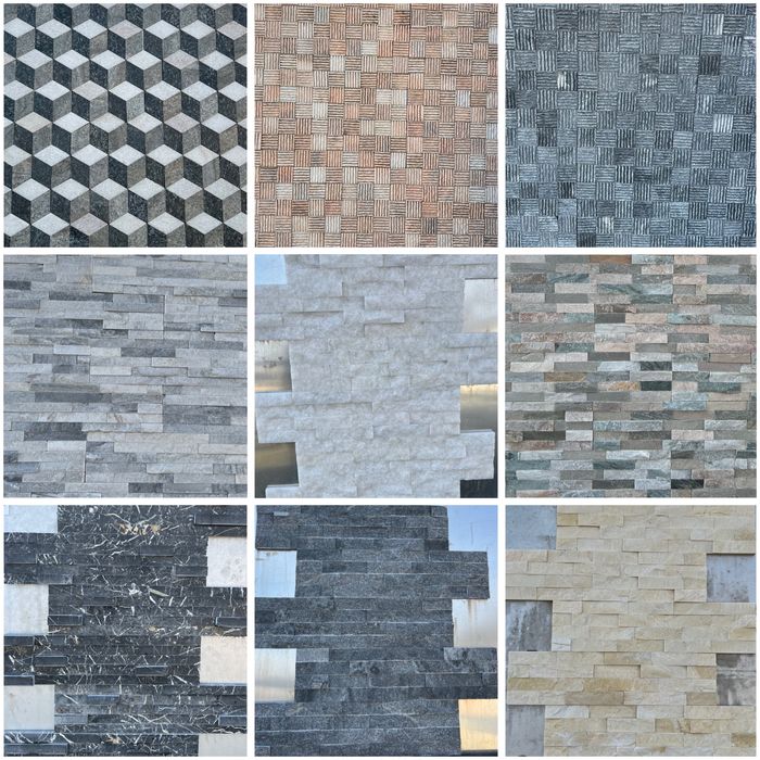 Piatra naturala decorativa placat ardezie travertin marmura depozit