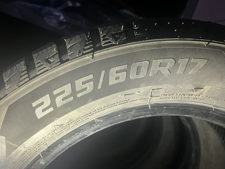 Шины шипованные 225/60/17