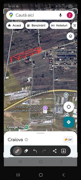 Teren intravilan simnicul de jos strada salcioarei