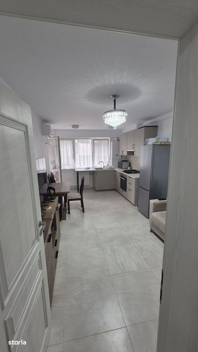 3 camere mobilat si utilat+loc parcare