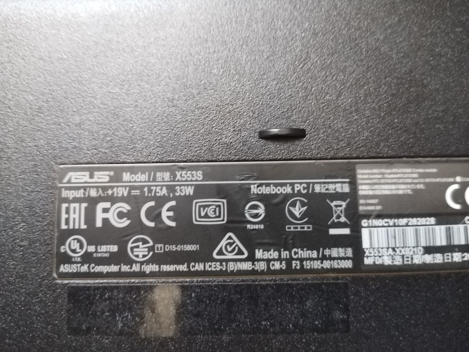 Dezmembrez asus x553s