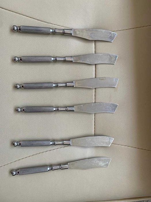 Set 6x cutite masa Art Deco Vintage hadmade 1980 nu Rosenthal Villeroy