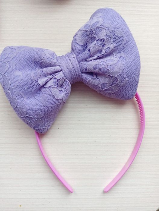 Детска дълга рокля  с дантела,  тюл и перли