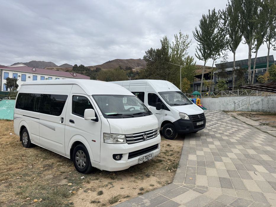 Ichki turizm komfort transport hizmati mikroaftobus 12 va 15 talik