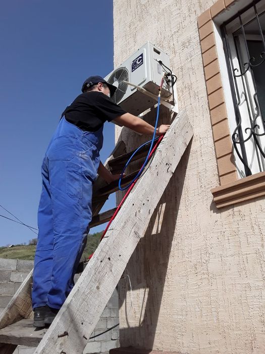 Установка кондиционера