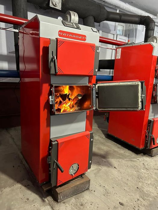 Centrala Lemn-Tocatura-carbune Tatramet Uni 40 kw