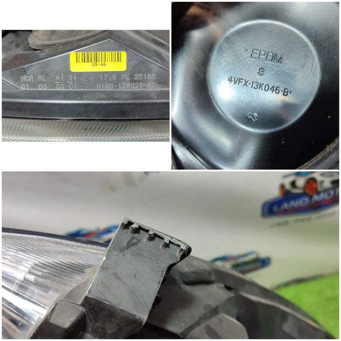 FAR DREAPTA HALOGEN FORD FIESTA MK8 / COD OEM H1BB-13W029-AD 2017-2023 (4F2)