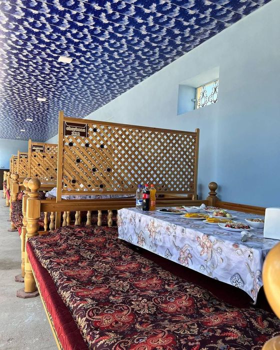 Чойхона,6соток,9хона+ховлида жойлар,ишлаб турибти,шароит билан,Кибрай