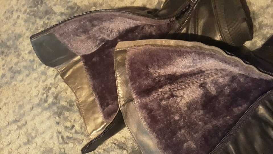 Ботушки с пух-35 номер