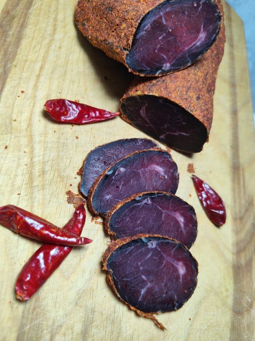 Бастурма с говядины.