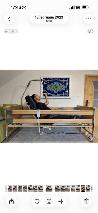 Închiriere pat de spital electric