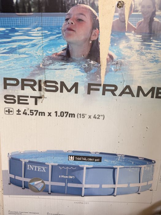INTEX каркасный бассейн