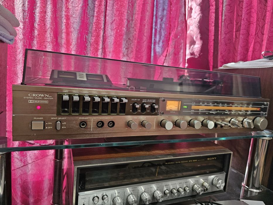 Combina Crown pick up casetofon shc 5300