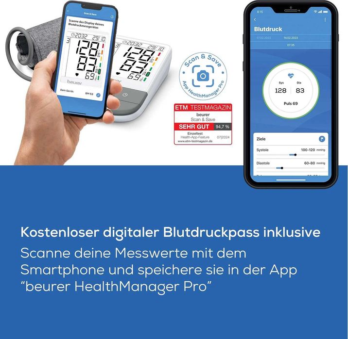 Апарат за кръвно BEURER BM 53