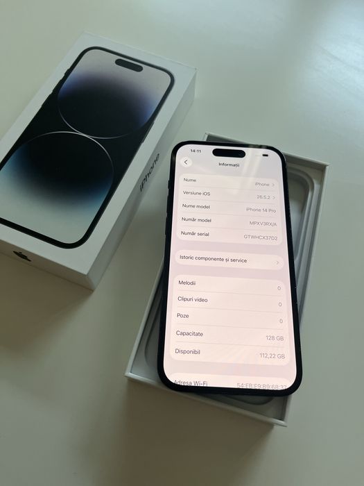 iPhone 14 PRO 128GB Neverlocked Impecabil