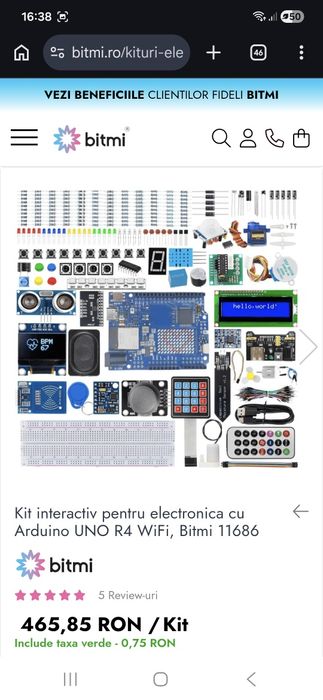 Kit electronica Arduino