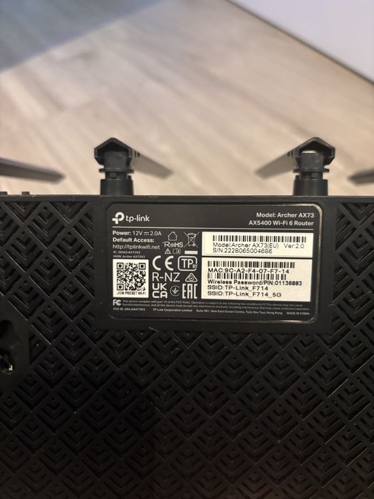 Router wireless wi-fi 6 TP-Link Archer AX73  dual-band AX5400