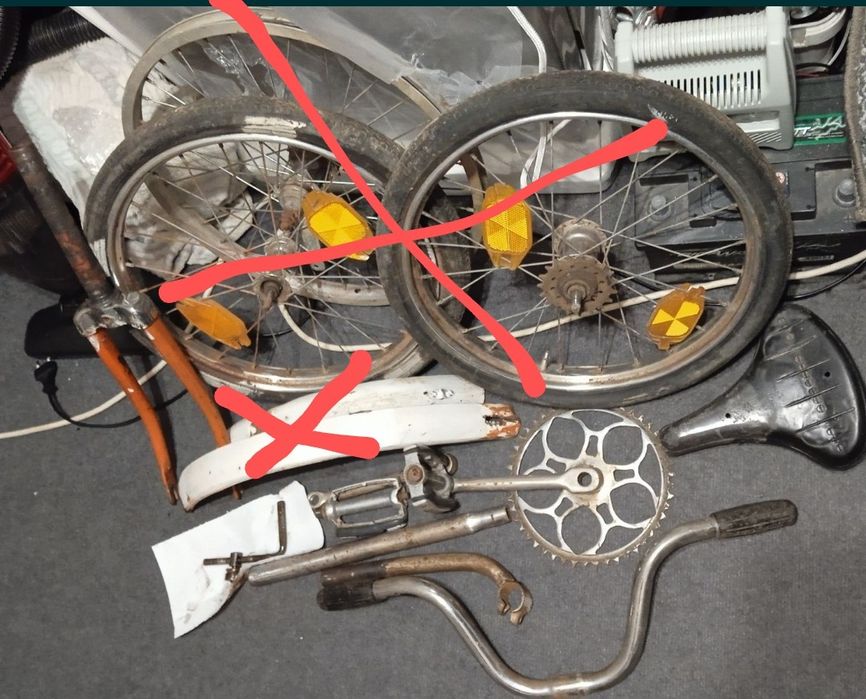 Продавам части,за Балканче, имам и 20 цолови капли.
