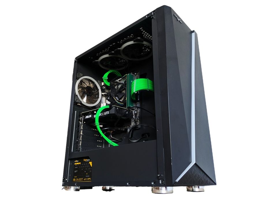 PC Reconditionat i5 9400f, GTX 1660 6GB OC, 16GB DDR4, 1TB + GARANTIE
