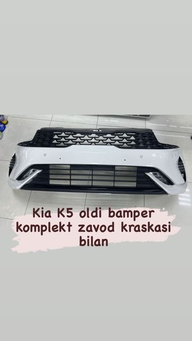 Kia K5 oldi va orqa bamper oldi orqa fara