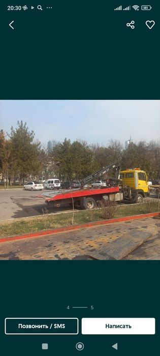 Продается спец эвакуатор  кран манипулятор Мерседес бенц