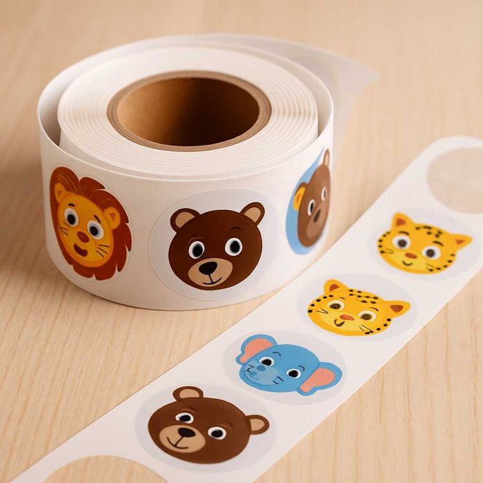 Set stickere motivationale pentru copii 500 bucati colorate cu animale