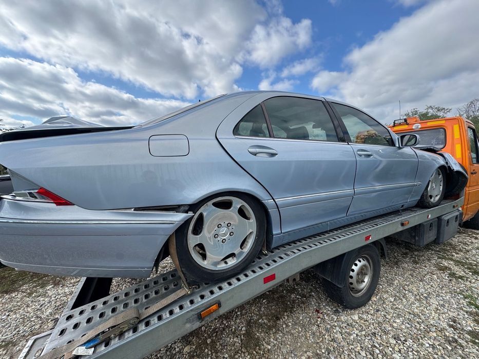 Dezmembrări Mercedes S600 S400 cdi om628 v8 w220 CL600 e215  CL500 1999 2000 2001 V12 M137 bobina Abc suspensie hidraulică plafon alcantara crem cu