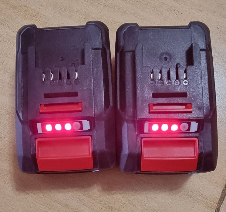 Двойно зарядно с 2 бр батерий Einhell