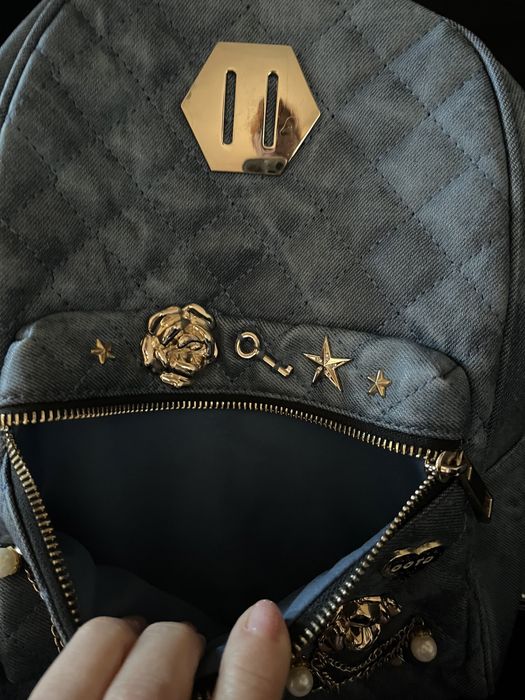 Кожена раница ALDO + портмоне чанта