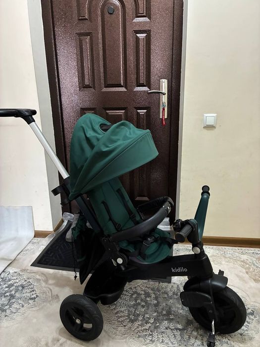 Kidilo 3 в 1 детский трёхколёсный велосипед