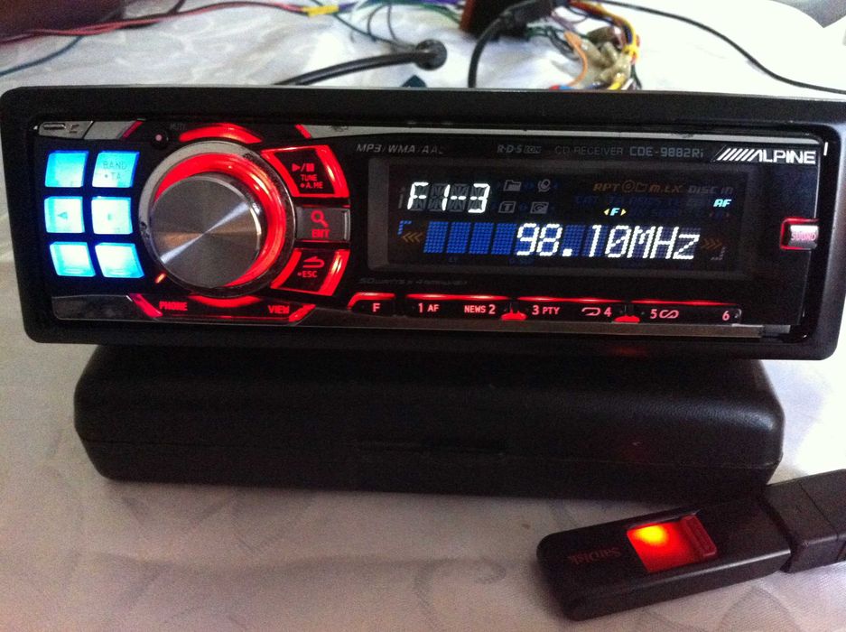 Radio cd player Alpine CDE-9882RI/CDE-9884R USB IPOD AUX MP3 (statie ...